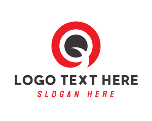 Internet - Modern Swoosh Letter Q logo design