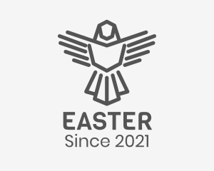 Wing - Modern Eagle Shield logo design
