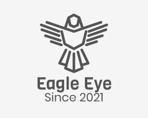 Modern Eagle Shield logo design