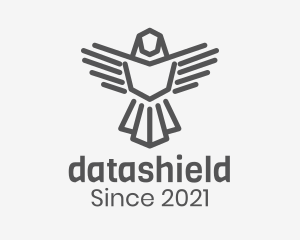 Modern Eagle Shield logo design