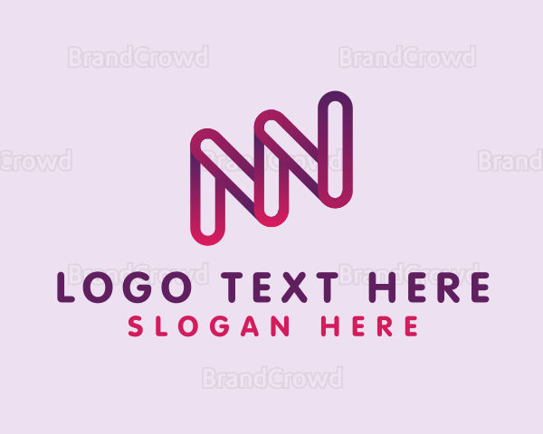 Generic Modern Letter N Logo