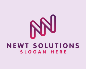 Generic Modern Letter N logo design