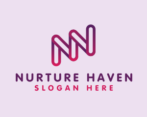 Generic Modern Letter N logo design