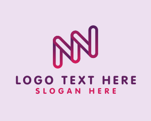 App - Generic Modern Letter N logo design