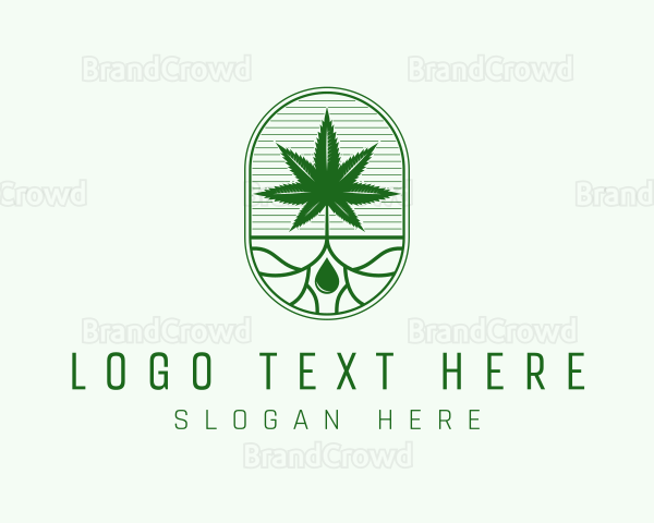 Marijuana Plant Extract Logo