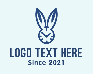 Blue Rabbit Time Logo