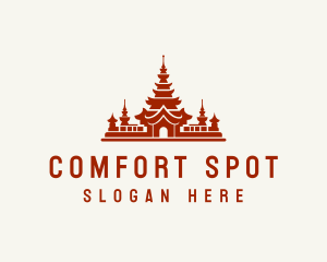 Asian Pagoda Destination logo design