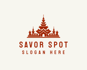 Asian Pagoda Destination logo design