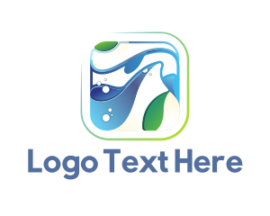 Wave - Nature Water Waves logo design