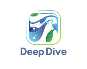 Submarine - Nature Water Waves logo design