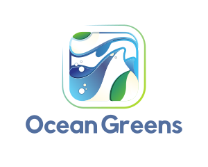 Seaweed - Nature Water Waves logo design