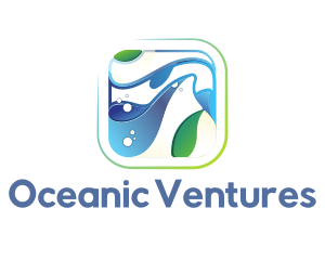 Nature Water Waves logo design