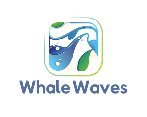 Nature Water Waves logo design