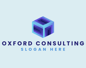 Cube 3d Consultancy logo design