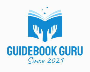 Handbook - Sparkle Blue Handbook logo design