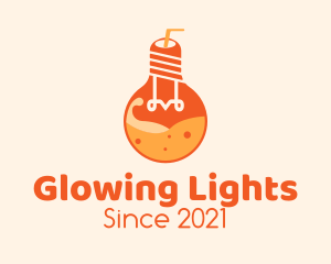 Light Bulb Juice logo design