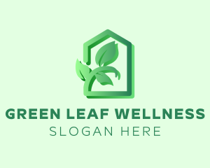 Leaf Green House logo design