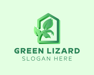 Leaf Green House logo design