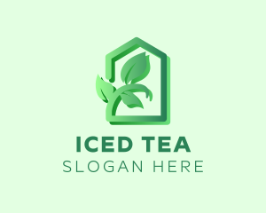 Leaf Green House logo design