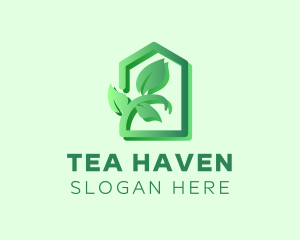 Leaf Green House logo design