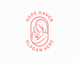 Mom Baby Pediatric Logo