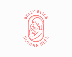 Pregnancy - Mom Baby Pediatric logo design