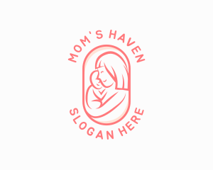 Mom - Mom Baby Pediatric logo design