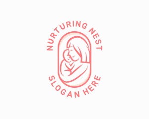 Maternal - Mom Baby Pediatric logo design