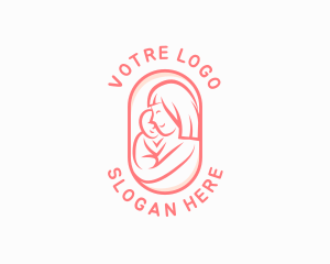 Childcare - Mom Baby Pediatric logo design