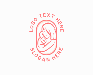 Mom Baby Pediatric Logo