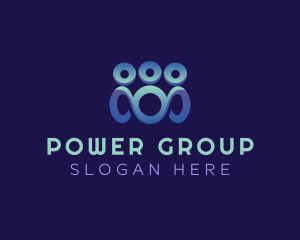 Group - People Team Corporate logo design