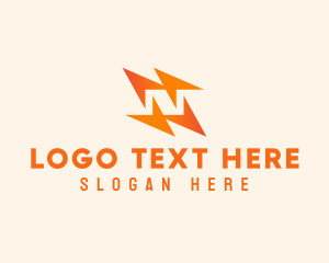 Firm - Express Delivery Letter N logo design