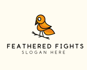 Wild Bird Animal logo design