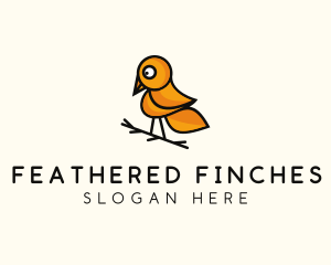 Wild Bird Animal logo design