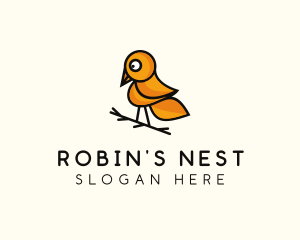 Wild Bird Animal logo design