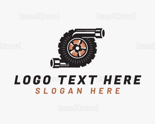 Tire Auto Mechanical Logo