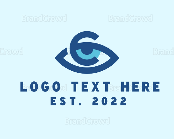 Eye Clinic Letter C Logo
