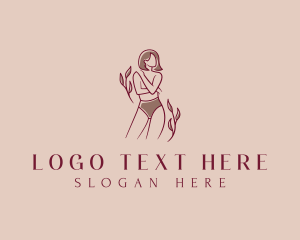 Bikini - Simple Sexy Lingerie logo design