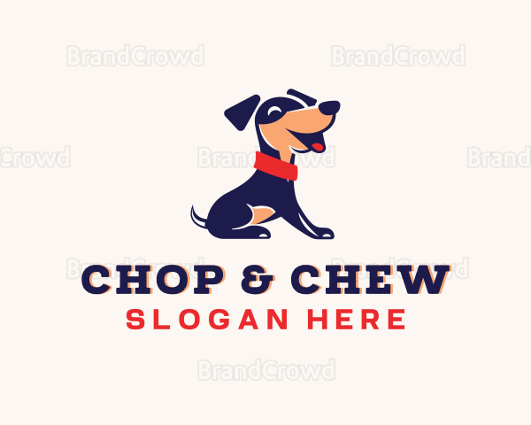 Pet Dog Veterinary Logo