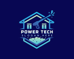 Pressure Washing - House Pressure Washing logo design