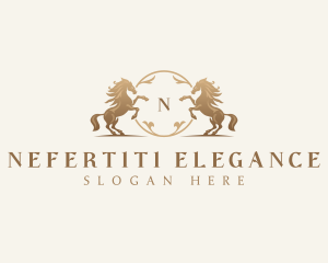  Luxury Horse Financial logo design