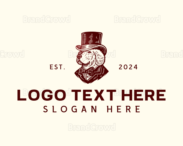 Dapper Dog Top Hat Logo