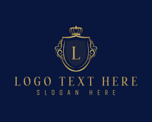 High End - Premium Royal Crest logo design