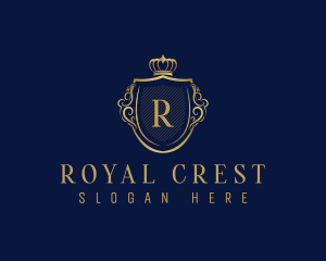 Premium Royal Crest logo design