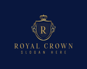 Premium Royal Crest logo design