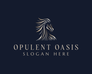 Luxurious - Luxury Pony Horse logo design