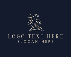 Pony - Luxury Pony Horse logo design