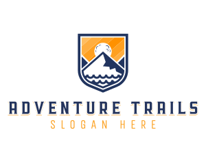 Mountain Peak Trekking  logo design