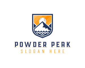 Mountain Peak Trekking  logo design