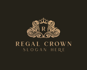 Regal Crown Upscale logo design